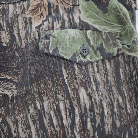 Cabelas Snake Proof REAL Tree Camo Outdoor Hunting Hiking Pants 42 x28 USA Made - Picture 9 of 16